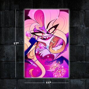 Hazbin Hotel Drag Angel poster - 11x17 series wall art print merch Helluva Boss